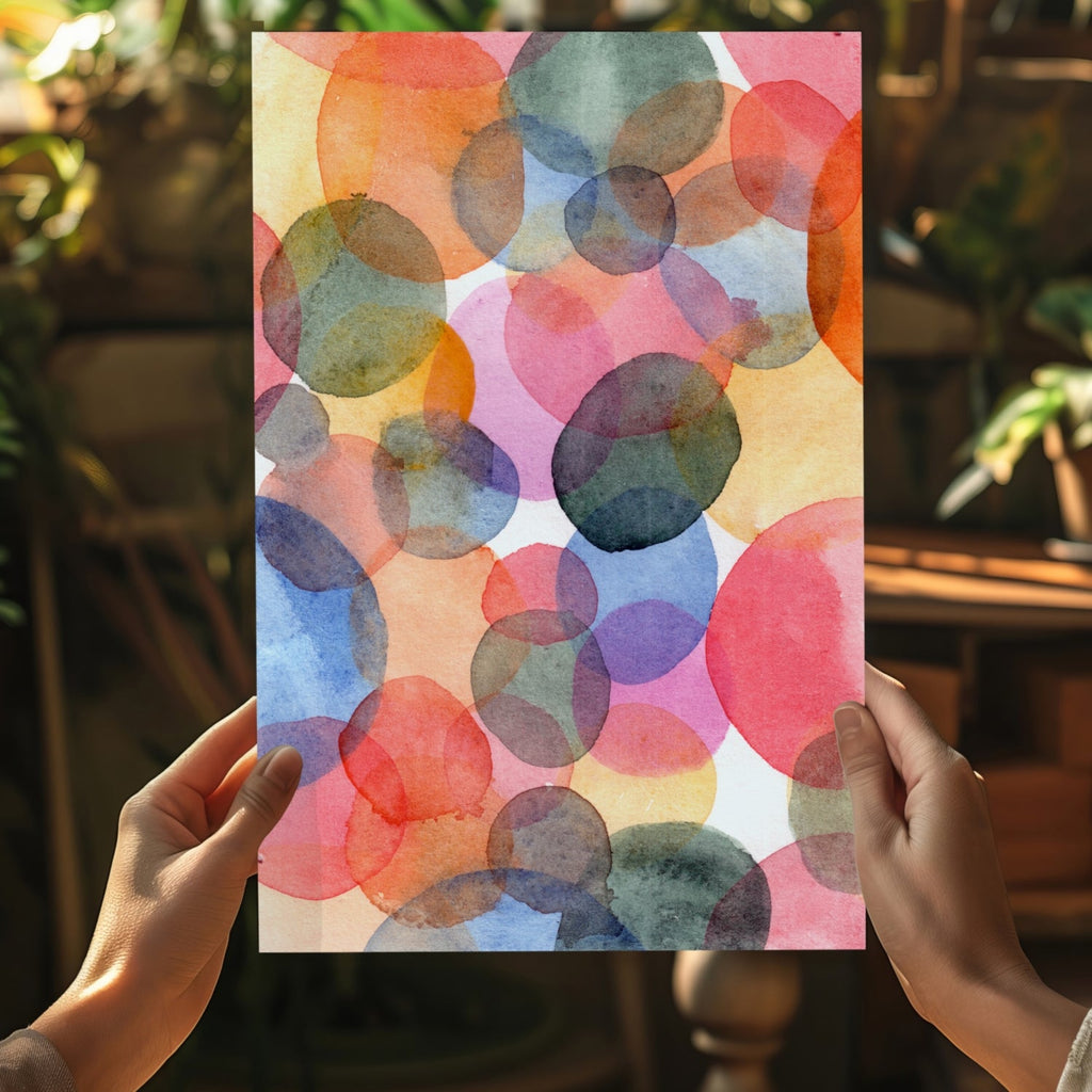 Abstract Aluminum Print