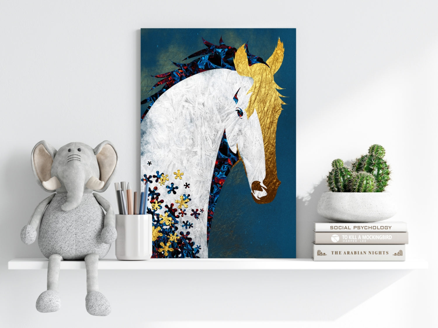 Horse Aluminum Print