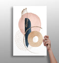 Line Art Modern Shape V2 Aluminum Print