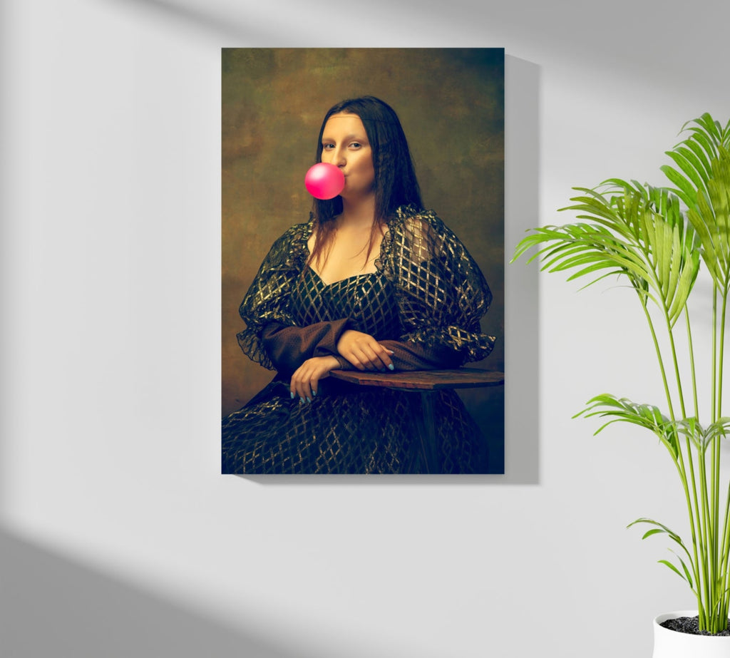 Mona Lisa Aluminum Print