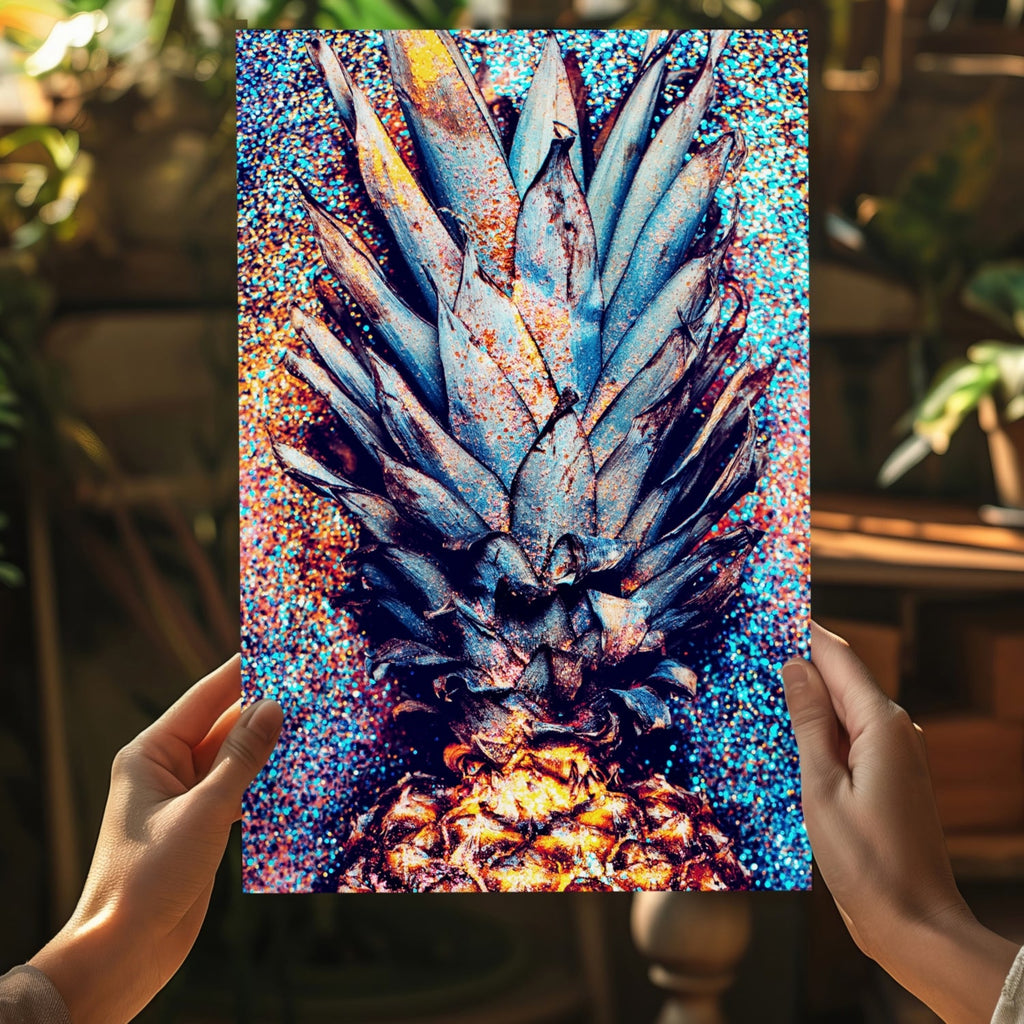 Pineapple Aluminum Print