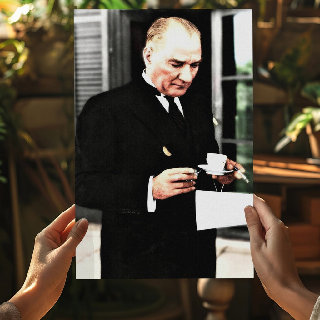 Ataturk Aluminum Print