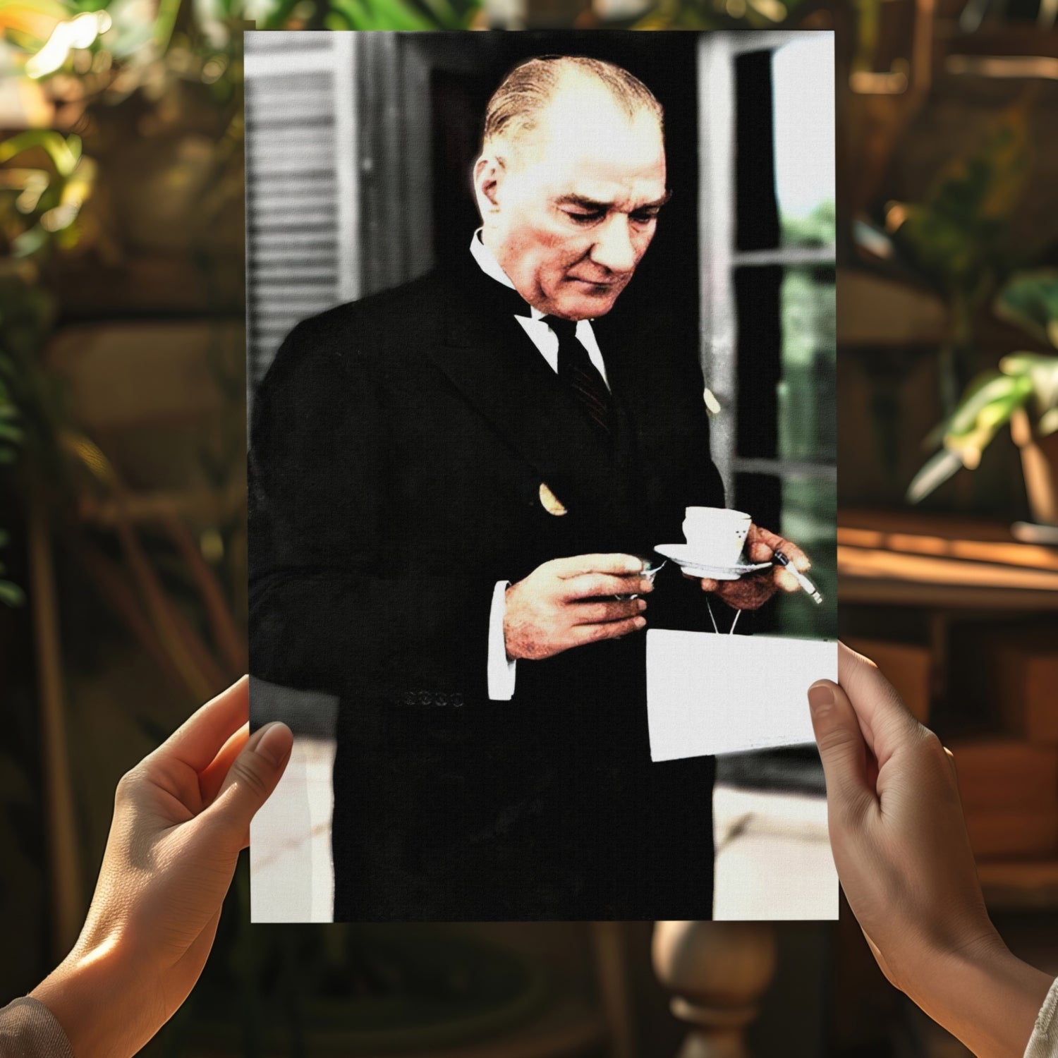 Ataturk Aluminum Print