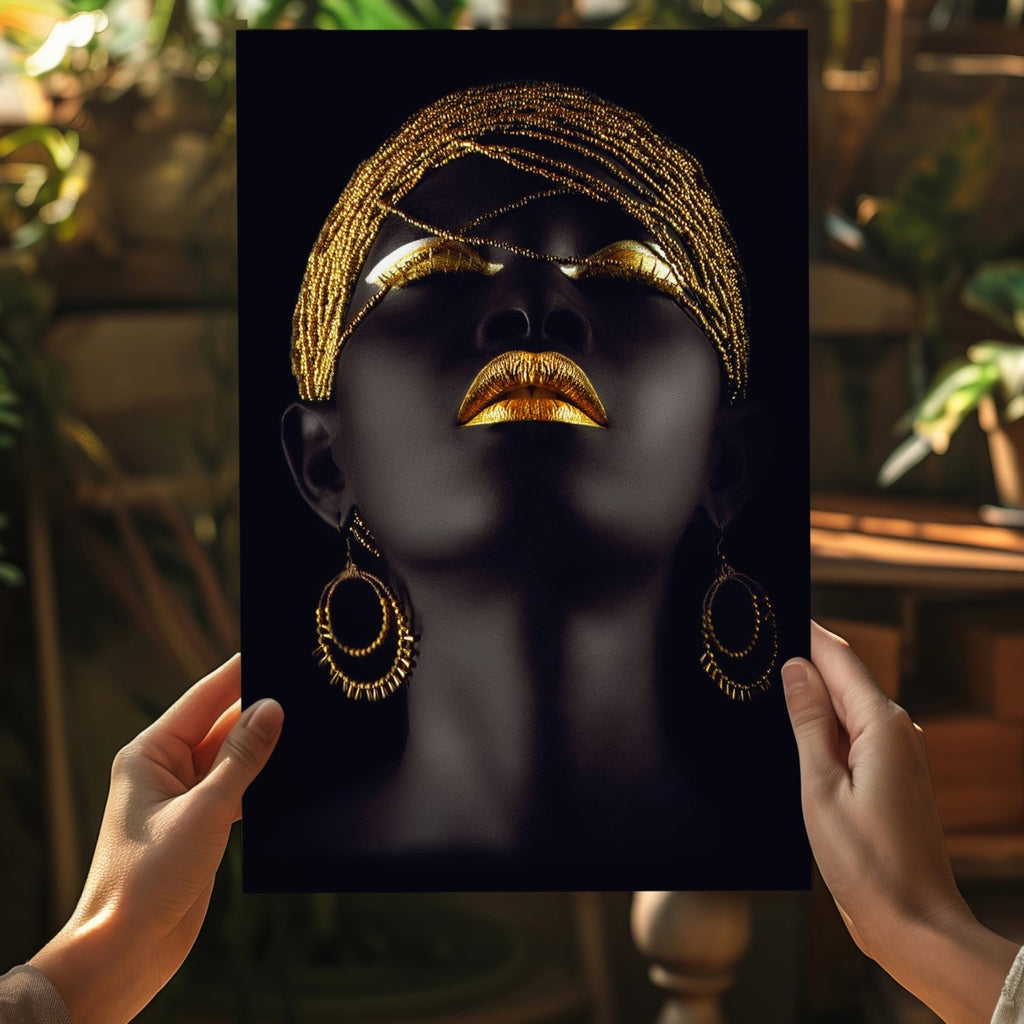 Woman Aluminum Print