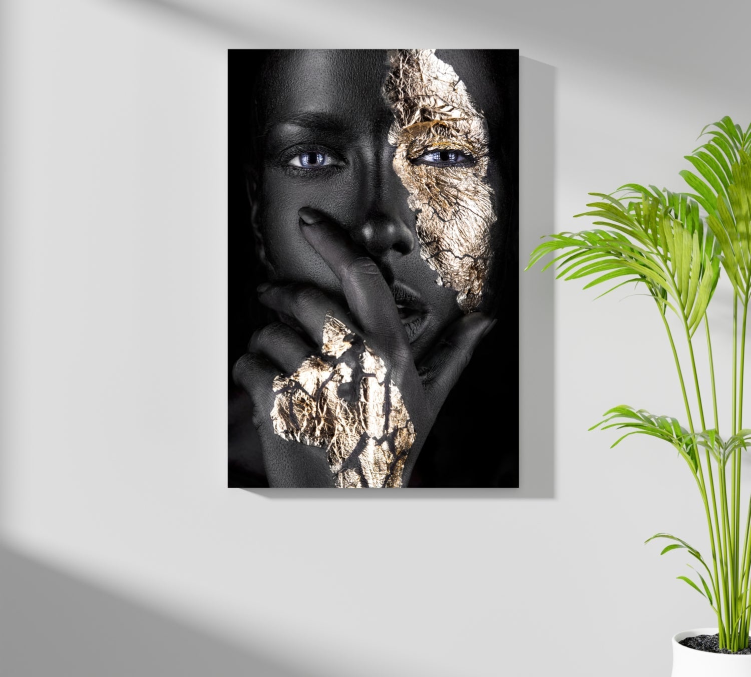 Woman in Fashion Aluminum Print