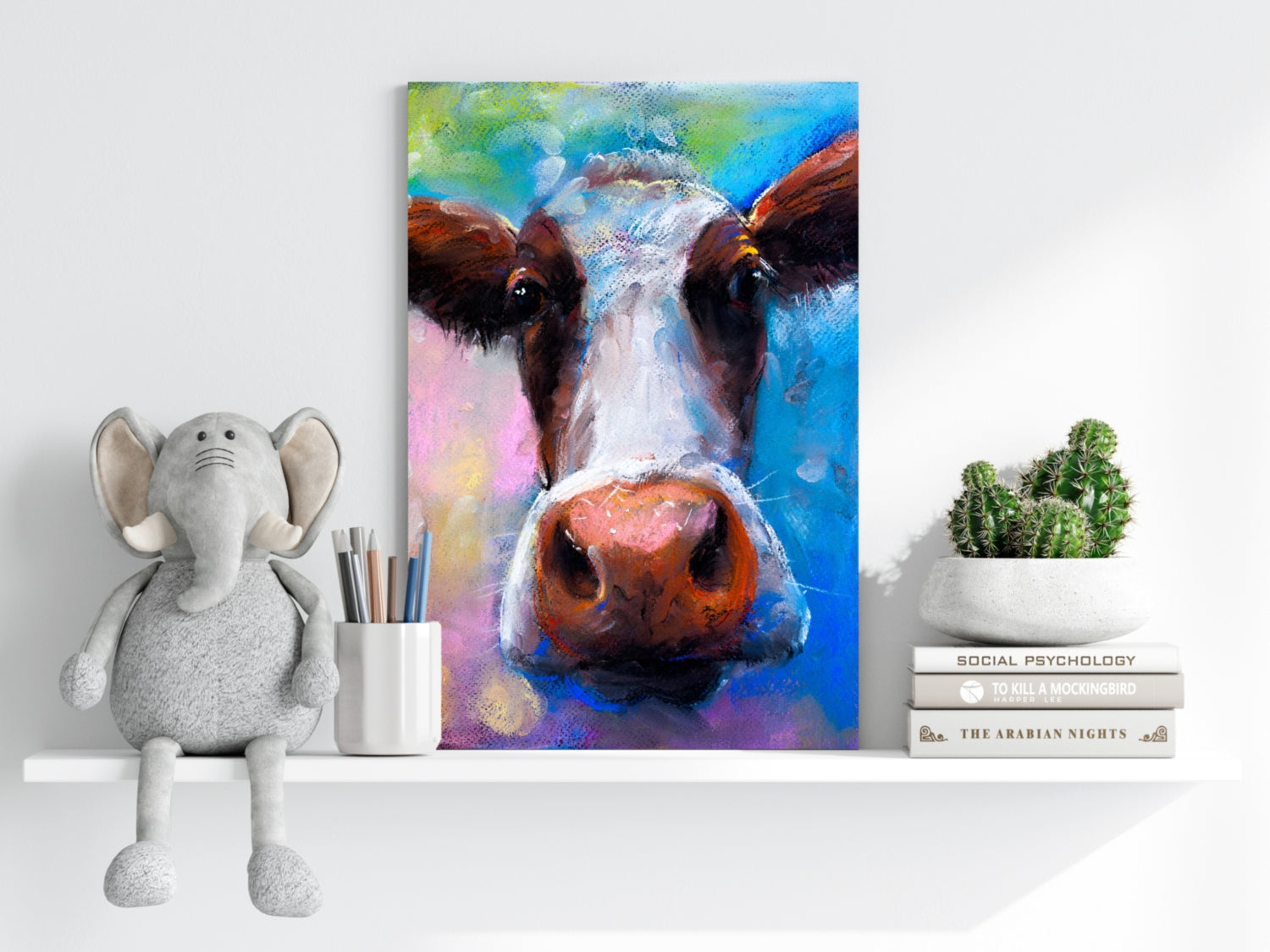 Cattle Aluminum Print