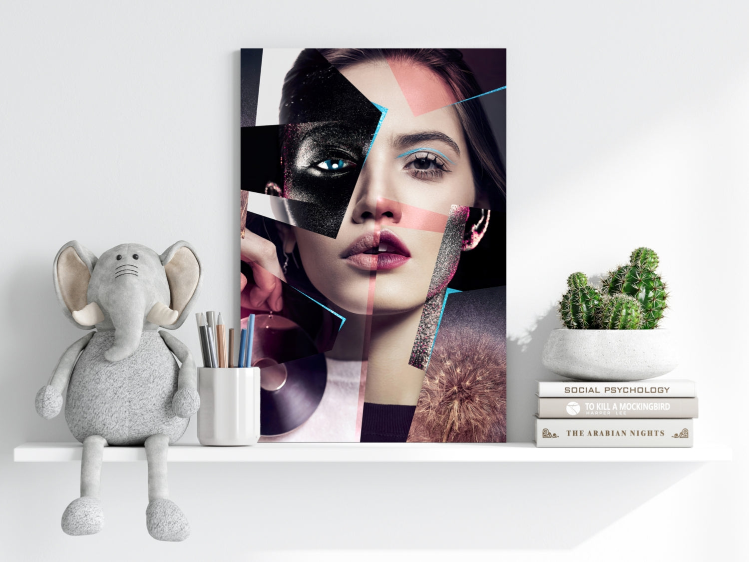 Woman Aluminum Print