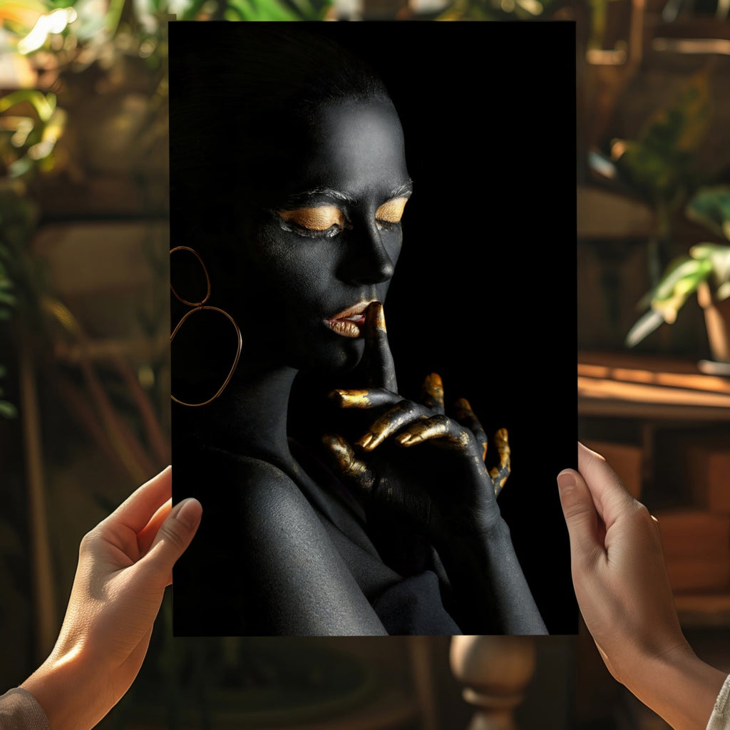 Woman Aluminum Print