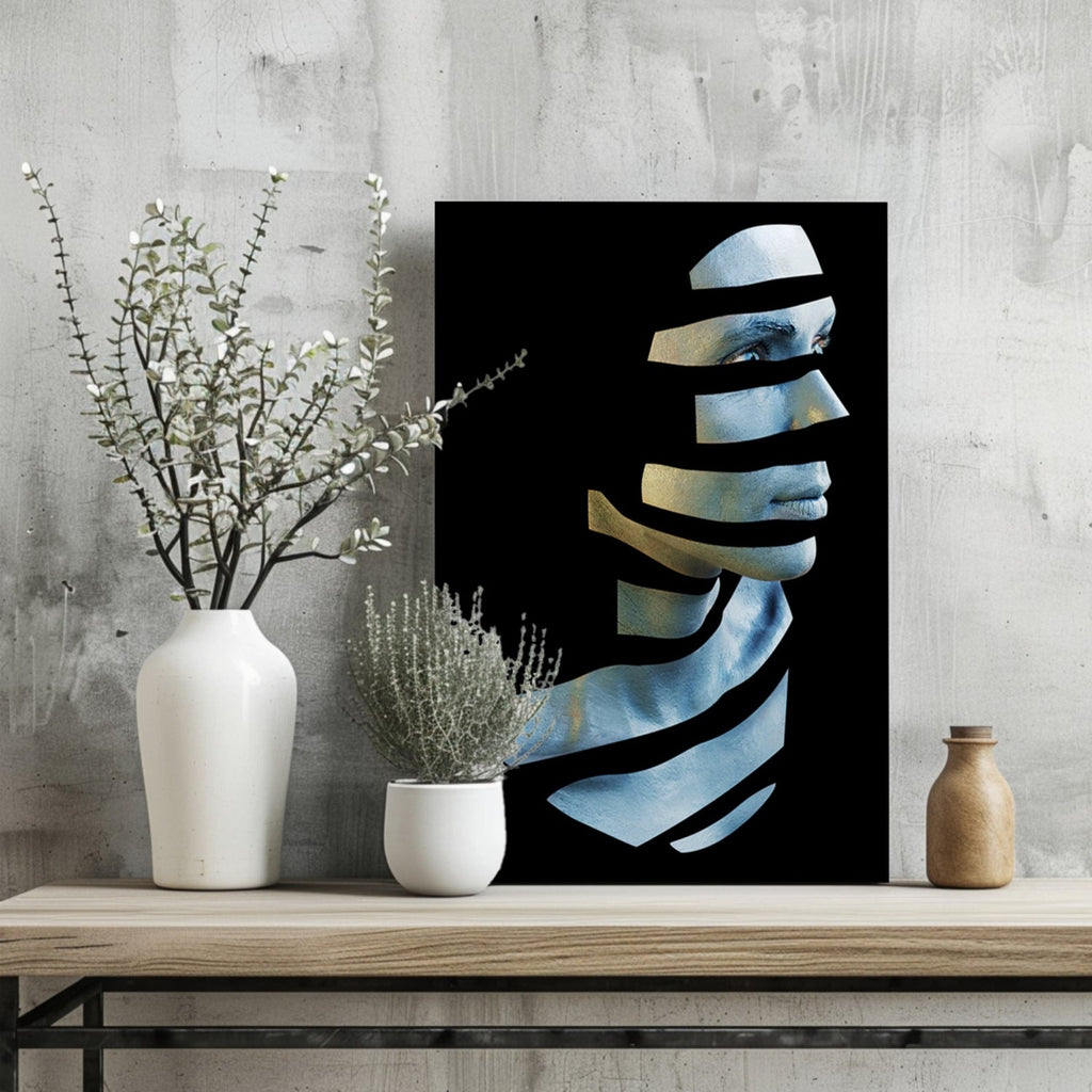 Woman Aluminum Print