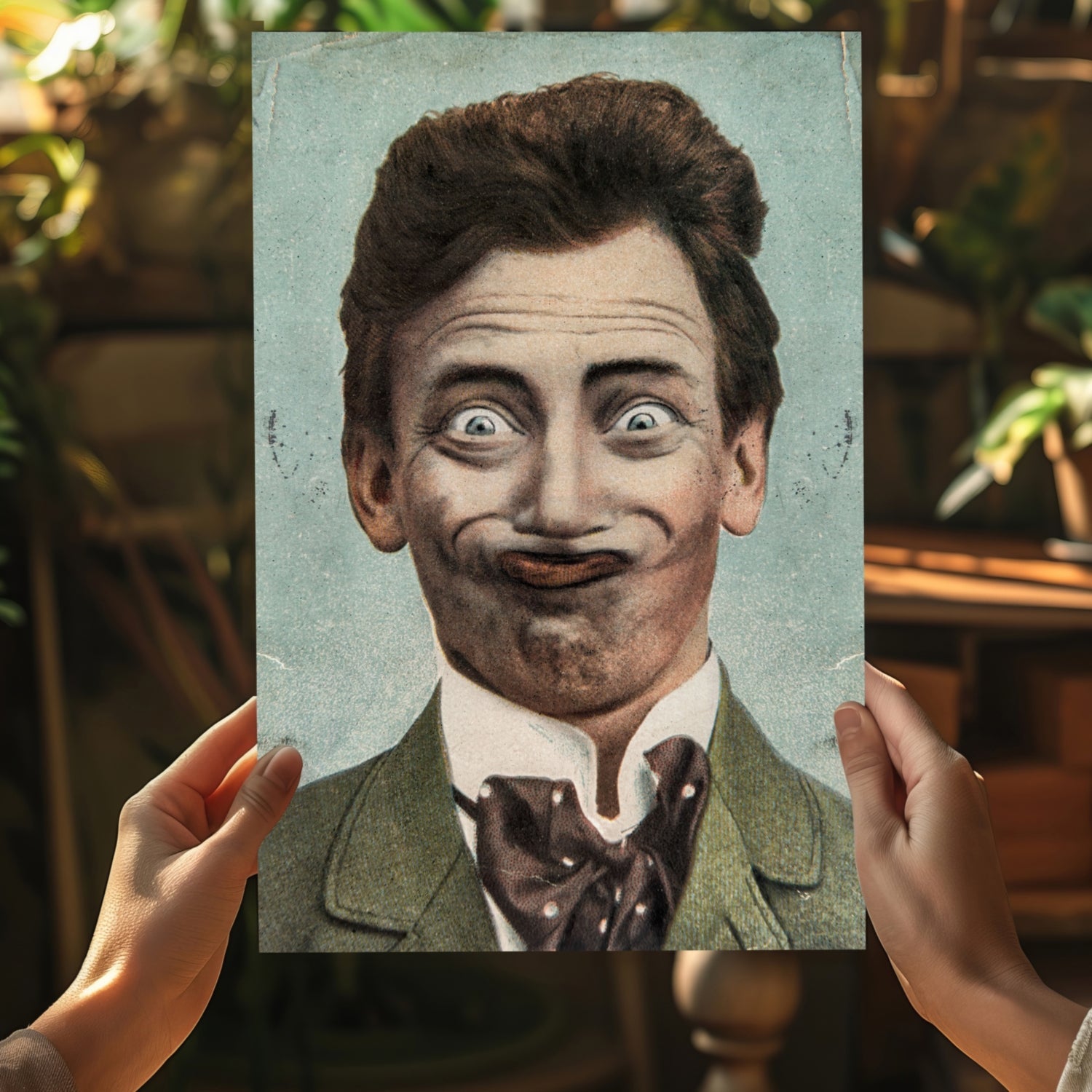 Humor Aluminum Print
