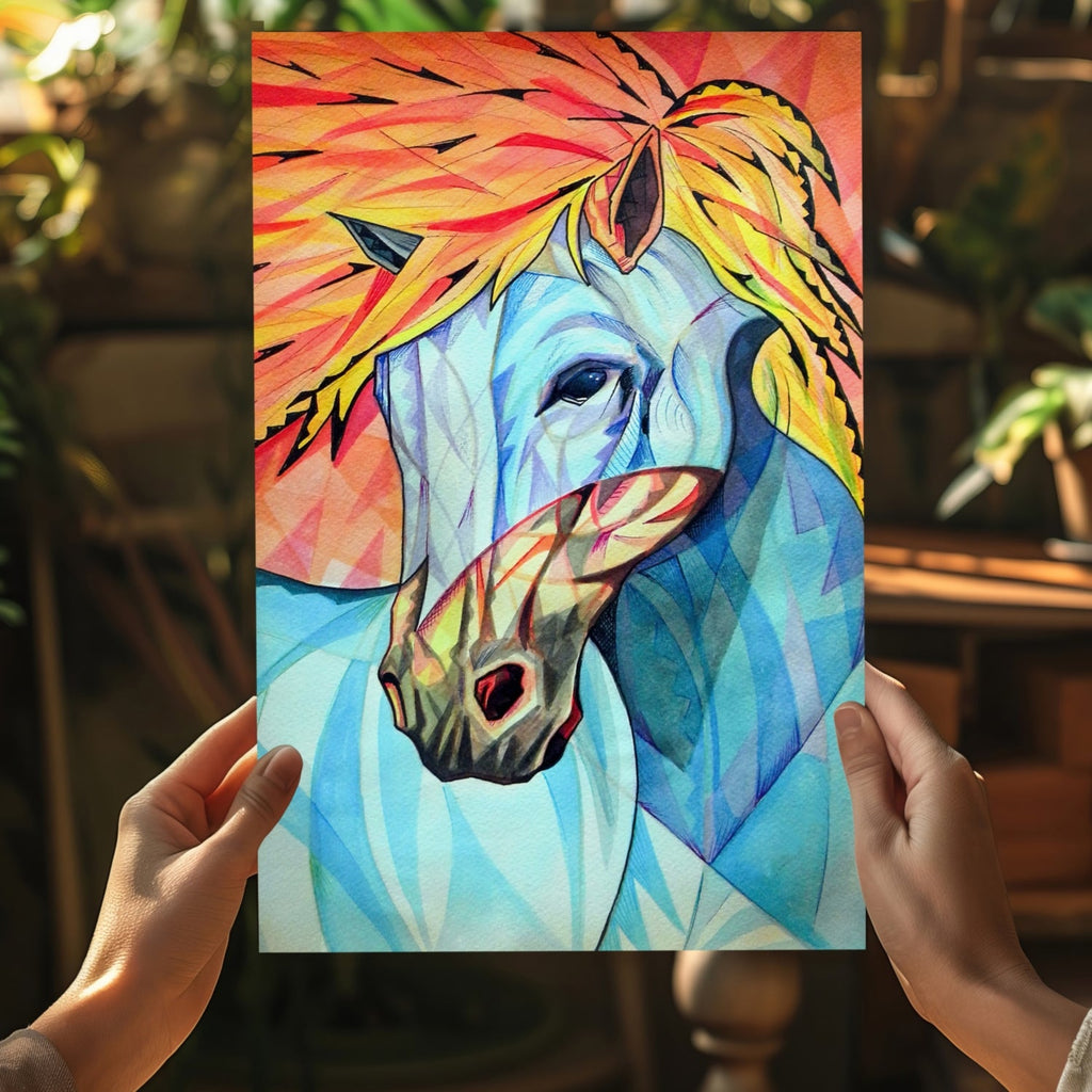 Horse Aluminum Print
