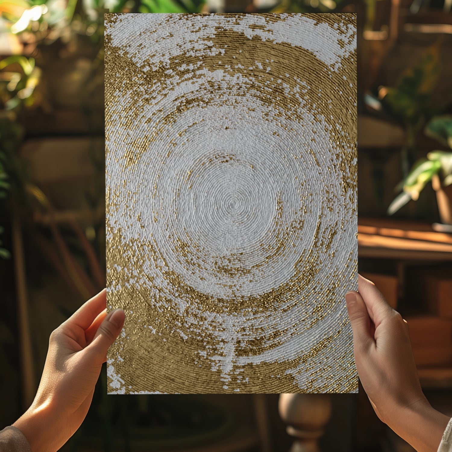 Abstract Elegance V2 Aluminum Print