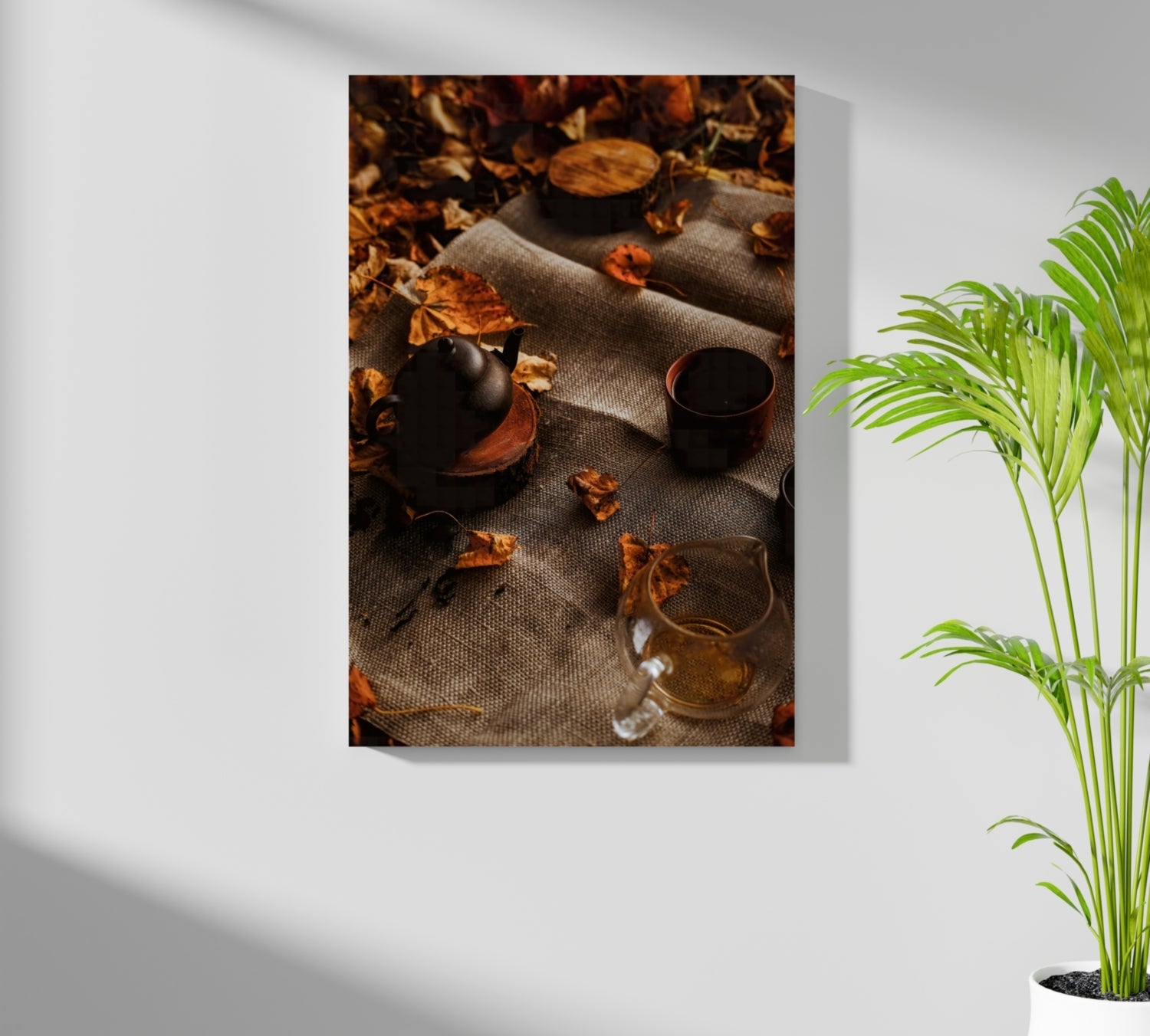 A Cup Of Tea Aluminum Print