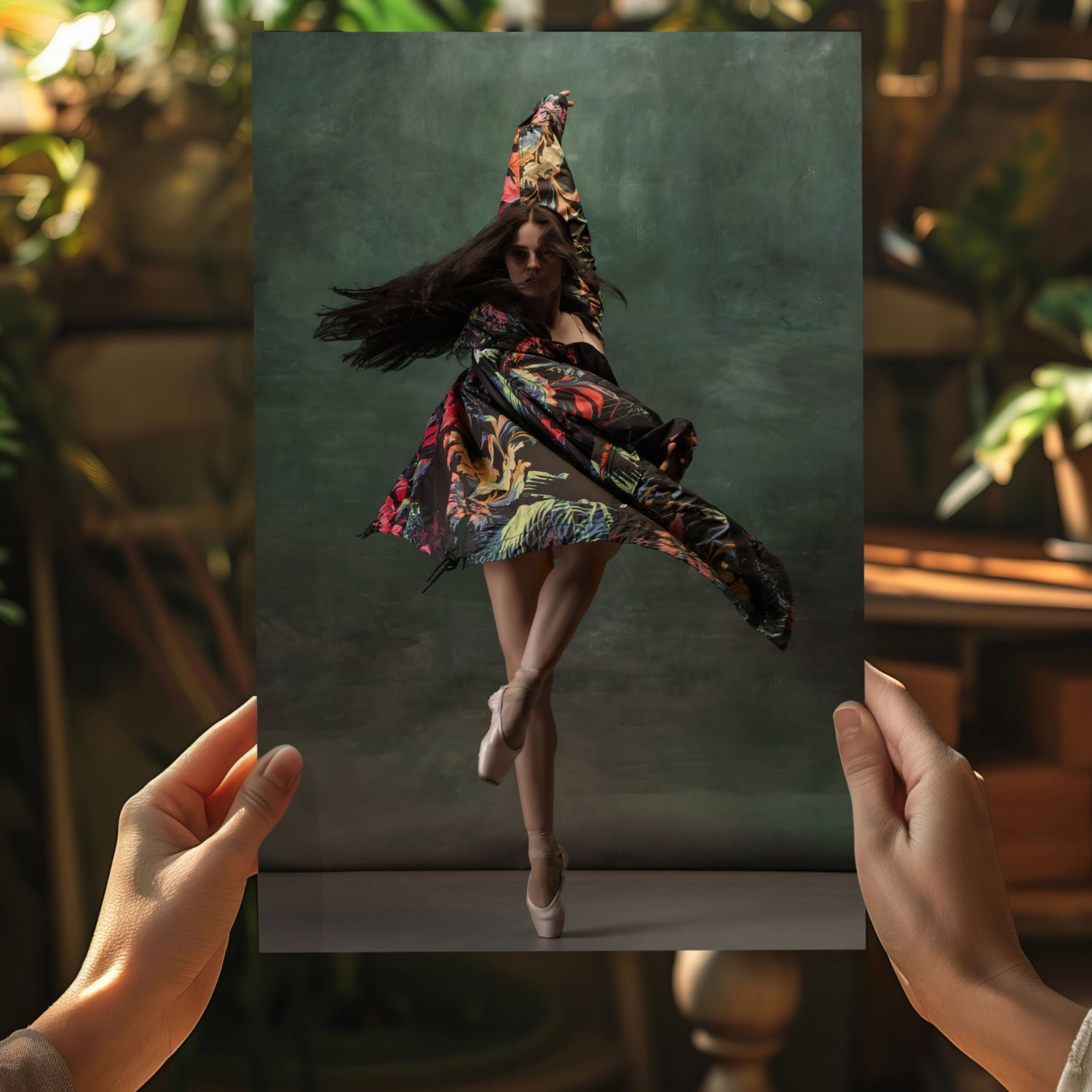 Ballet Dancer Aluminum Print