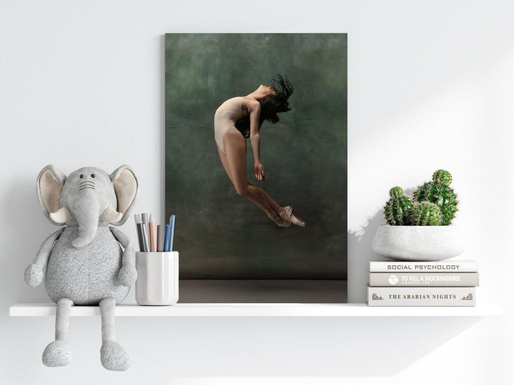 Ballet Dancer Aluminum Print