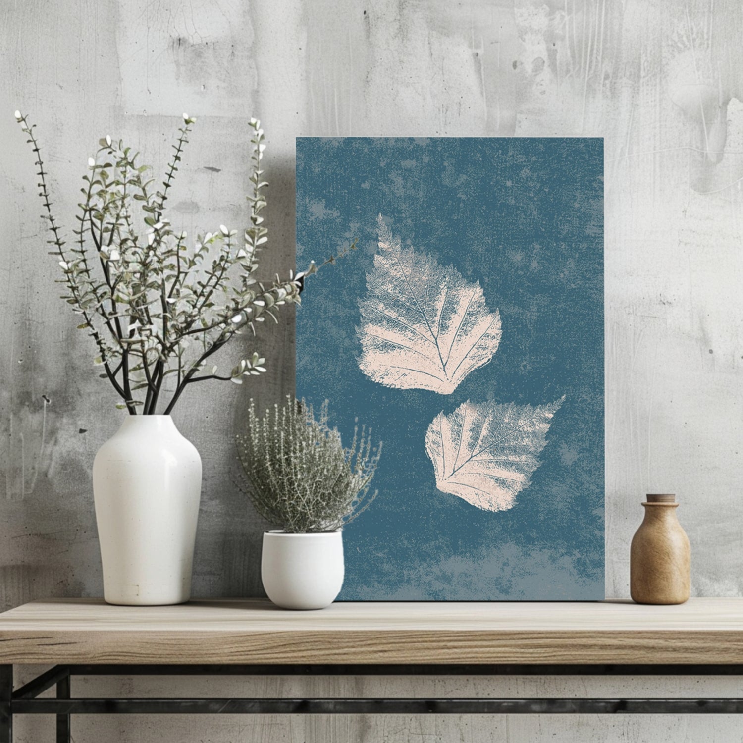 Leaves Aluminum Print
