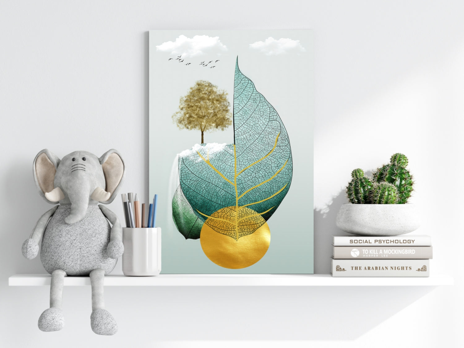 From Seed to Tree Aluminum Print