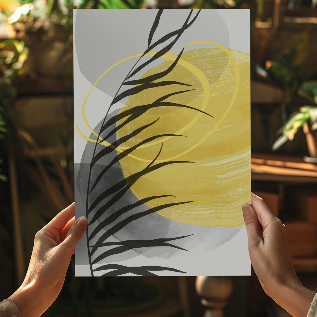 Line Art V8 Aluminum Print