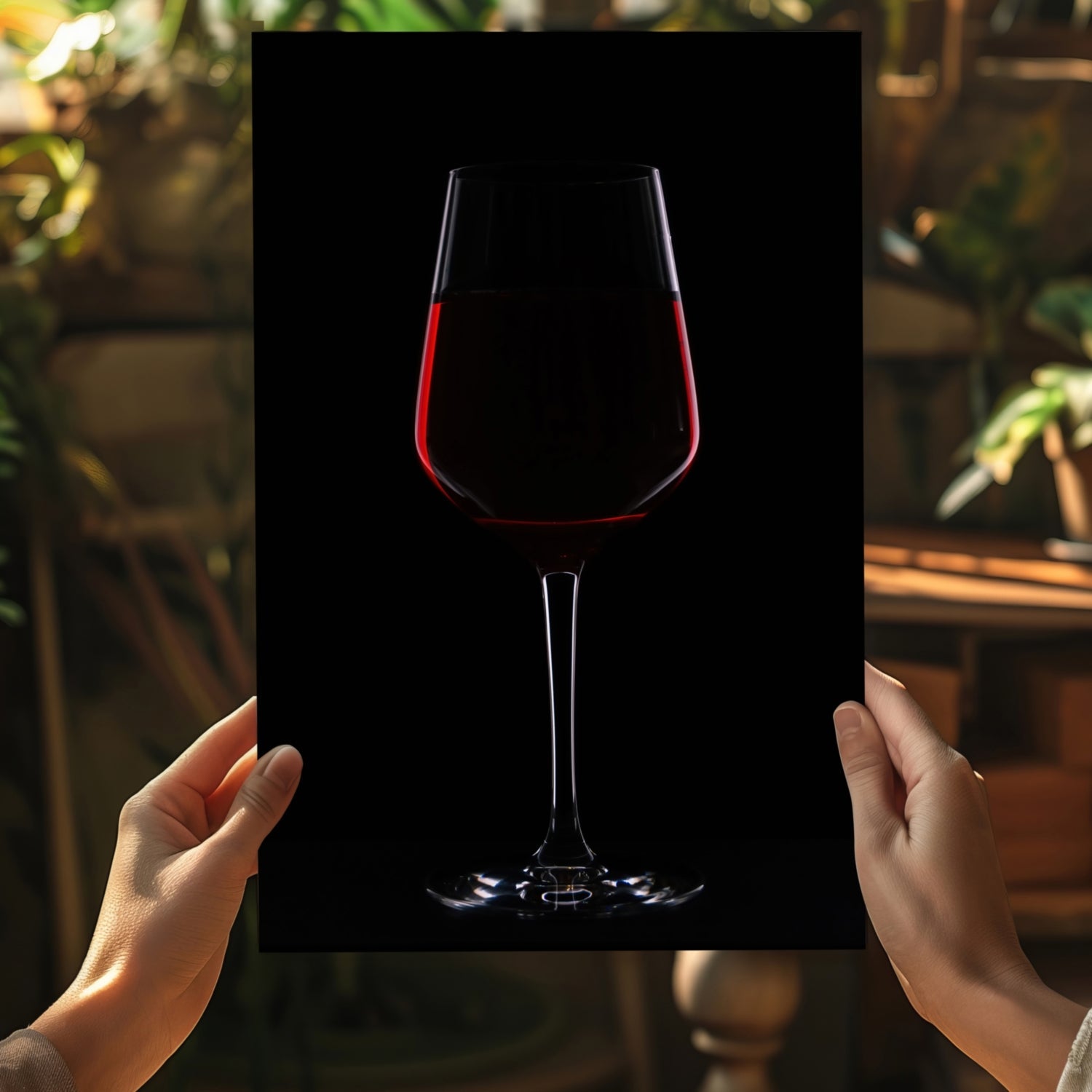 Red Wine Aluminum Print