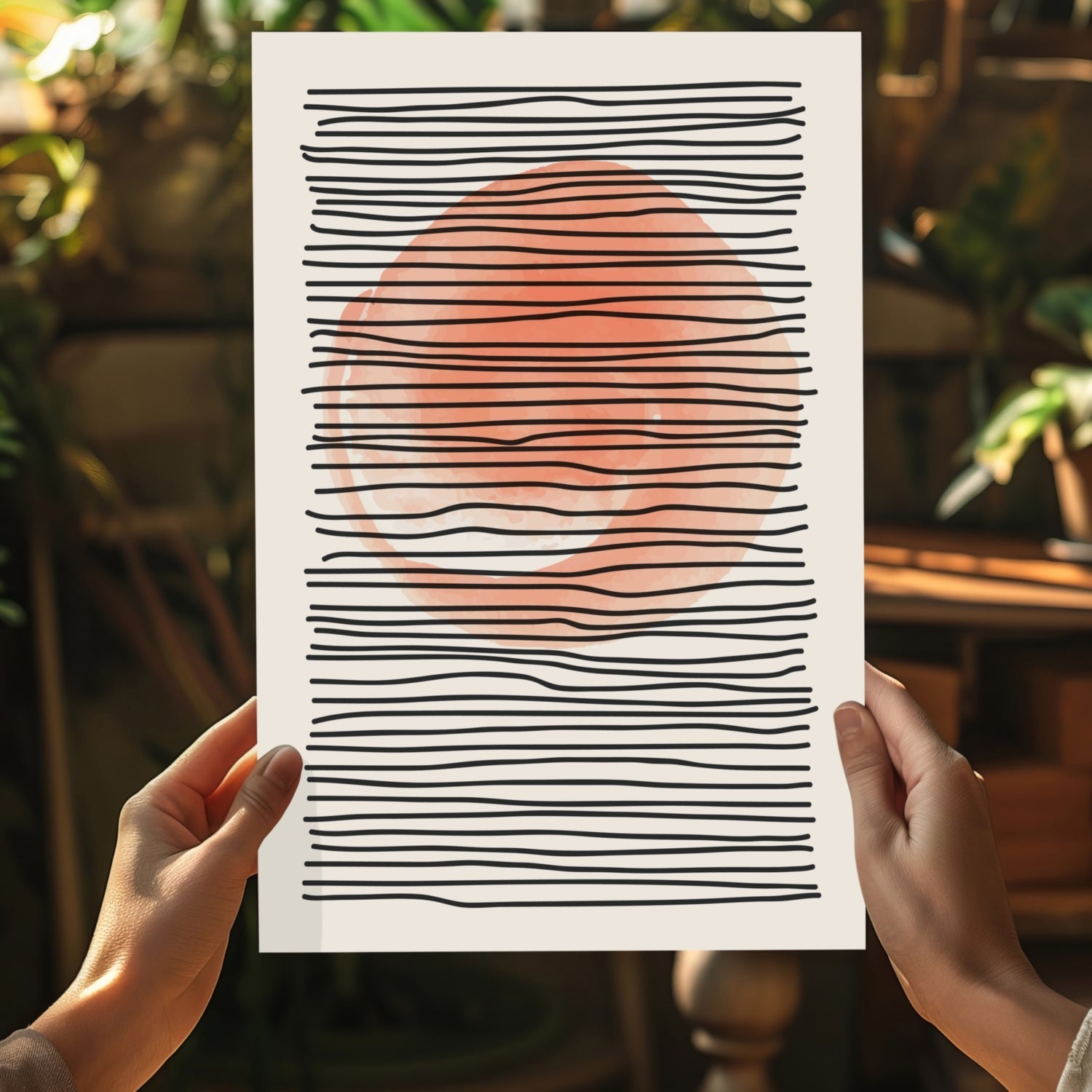 Abstract Gravity V3 Aluminum Print