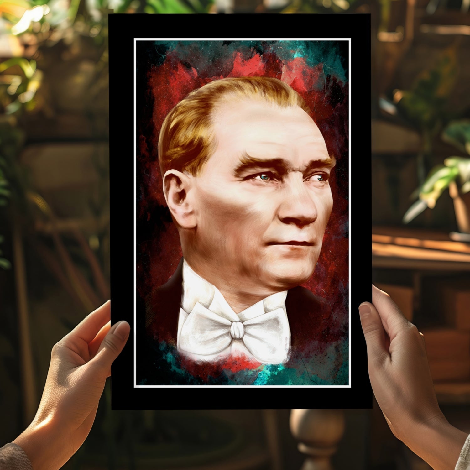 Ataturk Aluminum Print