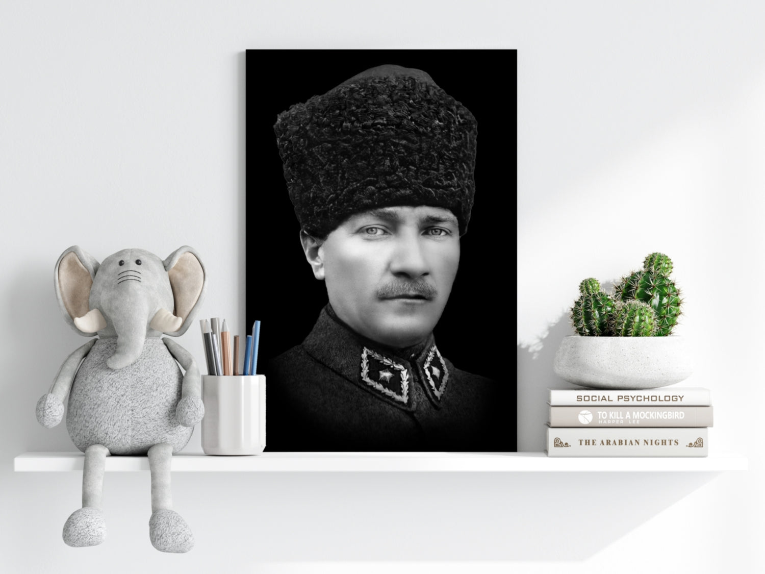 Ataturk Aluminum Print