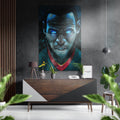 LeBron James Brushed Aluminium Dibond Wall Art