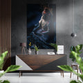 Budha Brushed Aluminium Dibond Wall Art