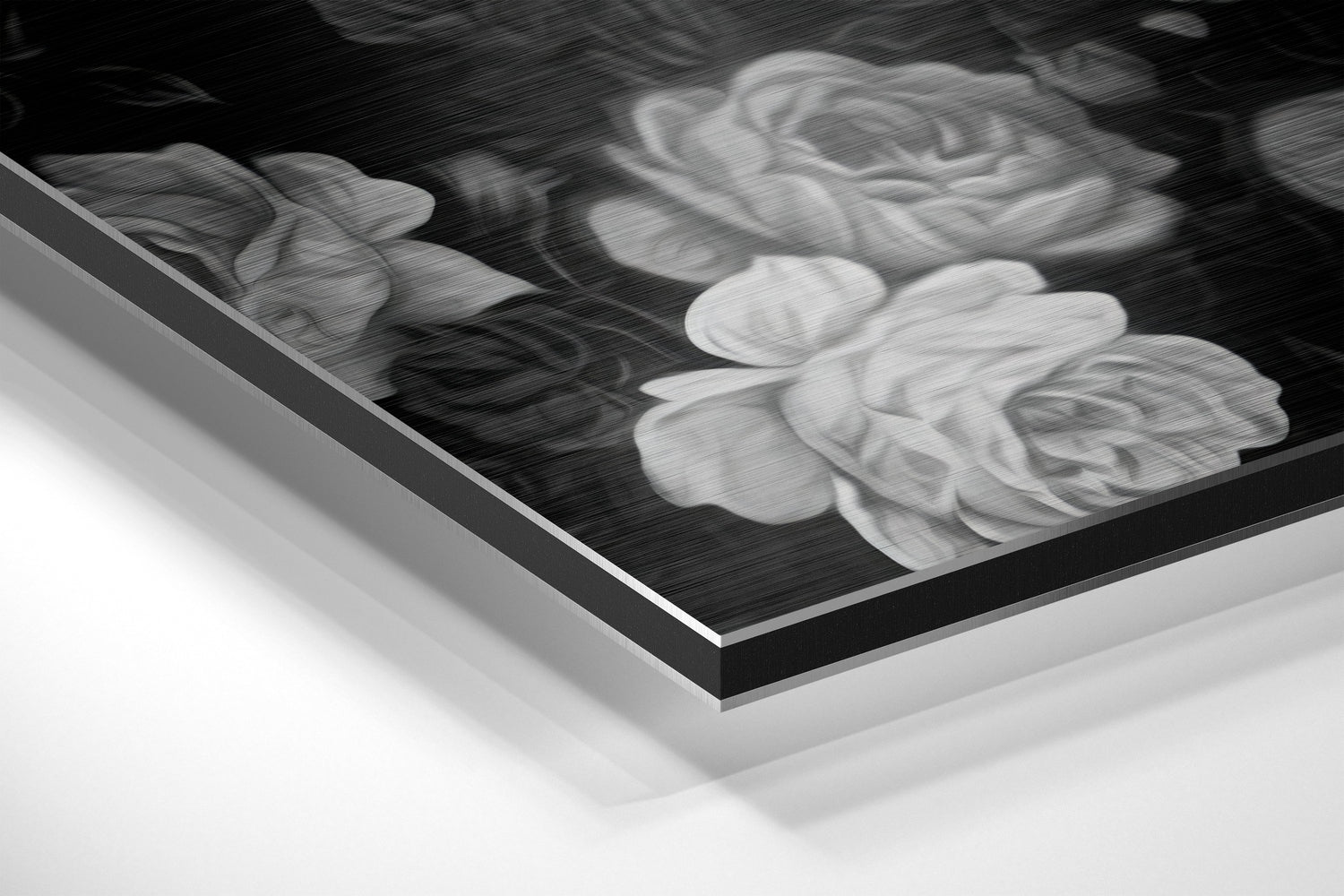 Skull Brushed Aluminium Dibond Wall Art