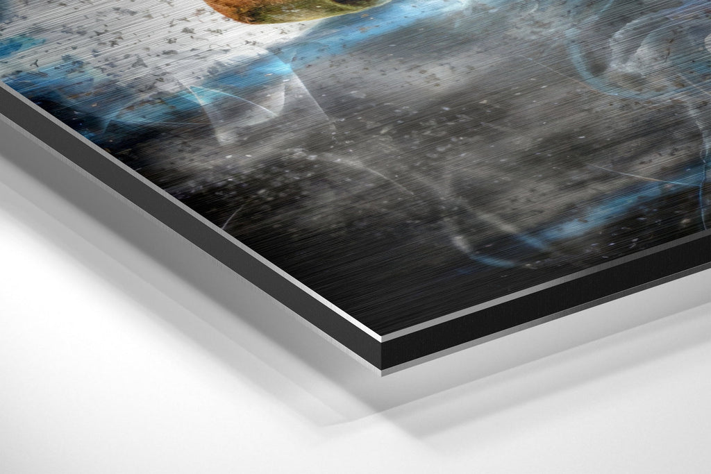 Cam Newton Brushed Aluminium Dibond Wall Art