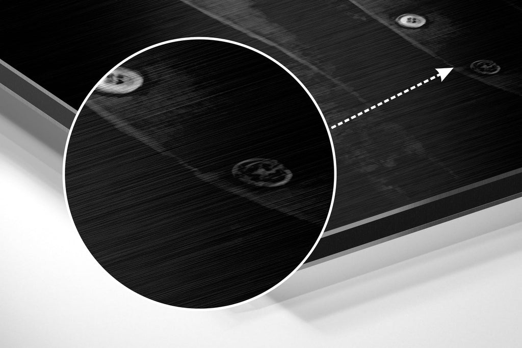 Atatürk Brushed Aluminium Dibond Wall Art