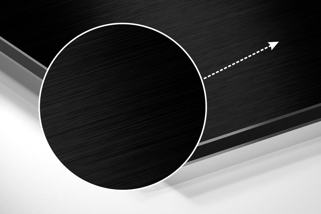 Do It Brushed Aluminium Dibond Wall Art