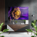 Micro Beauty Brushed Aluminium Dibond Wall Art