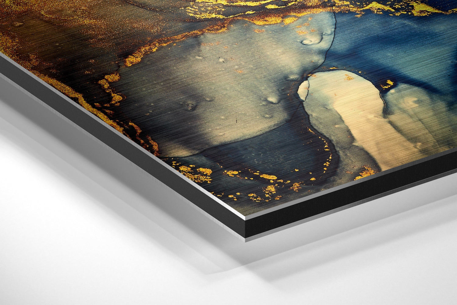 Marbleous Brushed Aluminium Dibond Wall Art