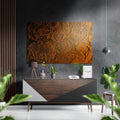 Abstract Roses Brushed Aluminium Dibond Wall Art