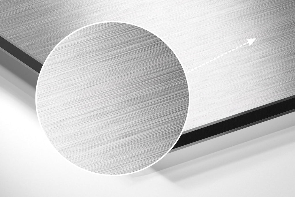 Elephant Brushed Aluminium Dibond Wall Art