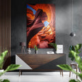 Grand Canyon Brushed Aluminium Dibond Wall Art