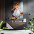 Ballerina Brushed Aluminium Dibond Wall Art