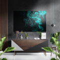 Smoke Brushed Aluminium Dibond Wall Art