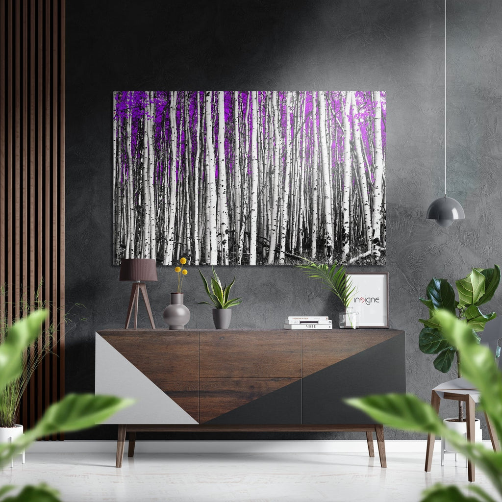 Forest Brushed Aluminium Dibond Wall Art