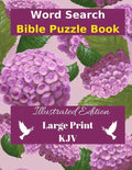 Word Search Bible Puzzle: Illustrated Edition Large Print - Paperback
