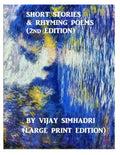 Short Stories and Rhyming Poems (2nd Edition): For Children (Large Print Version) - Paperback