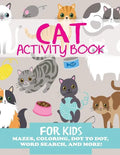 Cat Activity Book for Kids - Paperback