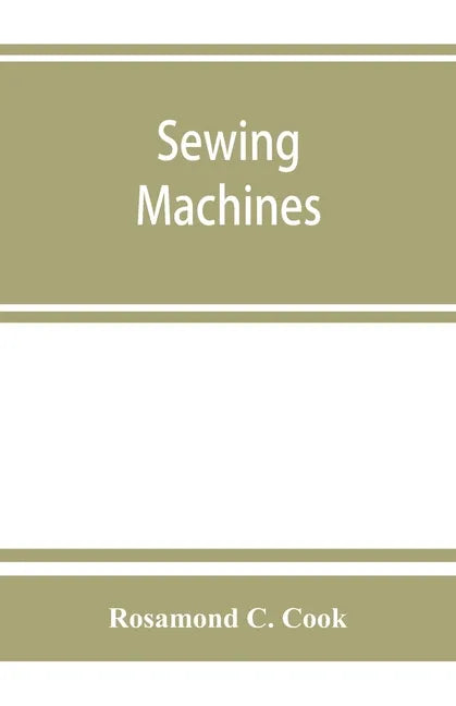 Sewing machines - Paperback