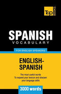 Spanish Vocabulary for English Speakers - 3000 words - Paperback