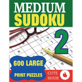 Medium Sudoku 2: 600 Large Print Medium Level Sudoku Puzzles with 6 puzzles per page in a big 8.5 x 11 inch book - Paperback