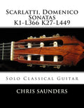 Scarlatti, Domenico K1-K27 for solo Classical Guitar - Paperback