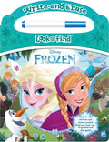Disney Frozen: Write-And-Erase Look and Find - Board Book