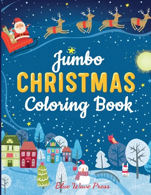 Jumbo Christmas Coloring Book - Paperback