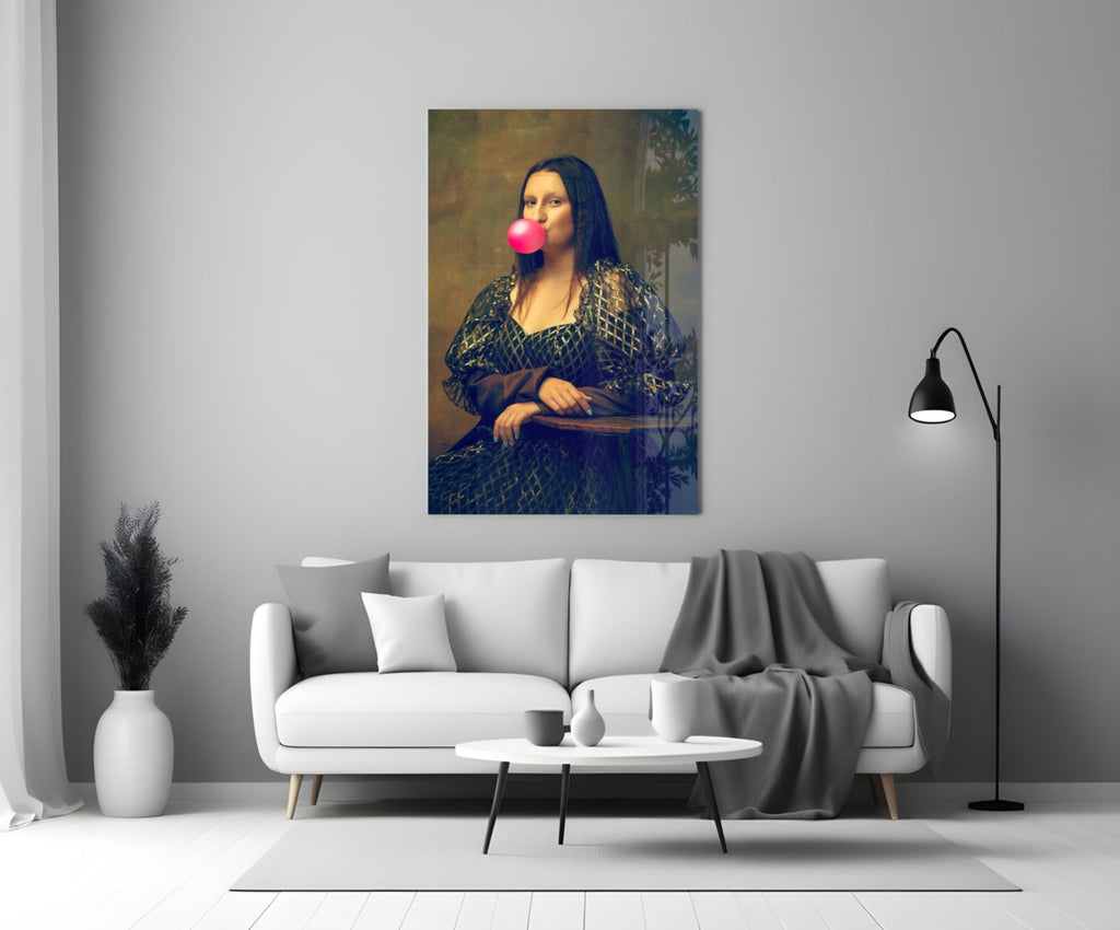 Balloon Glass Wall Art